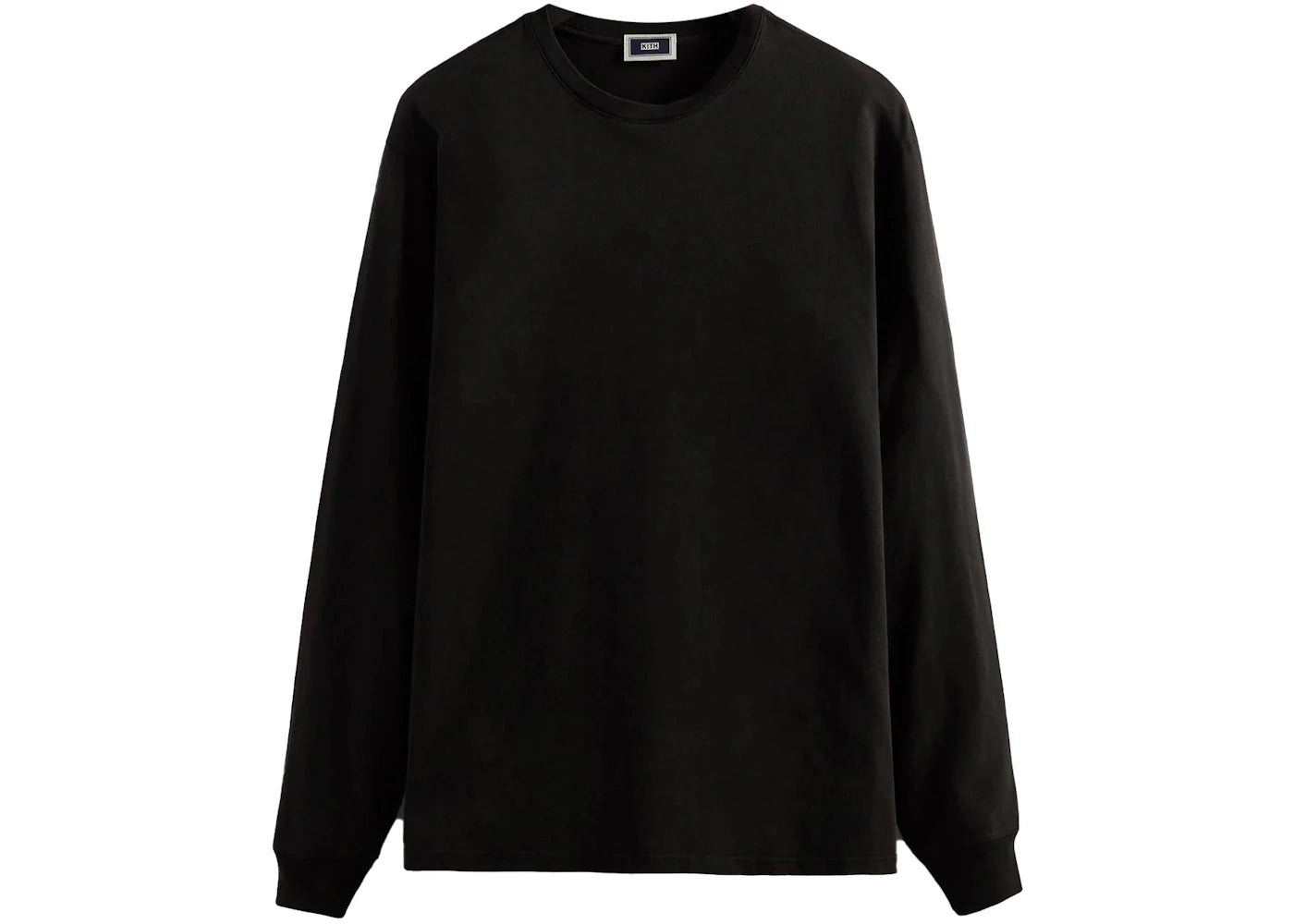 Kith Long Sleeve Vintage Tee (FW22) Black