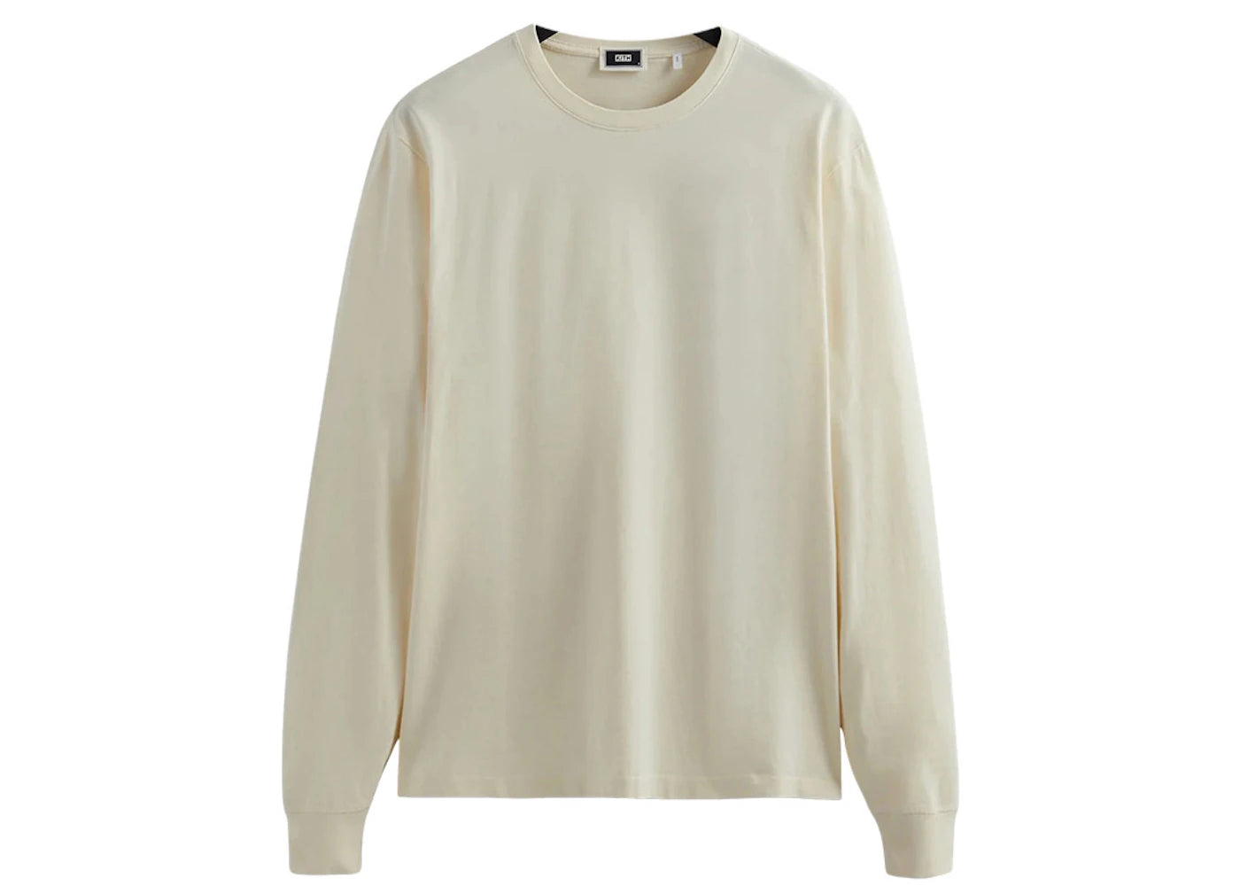 Kith Long Sleeve Vintage Wash Tee Sandrift