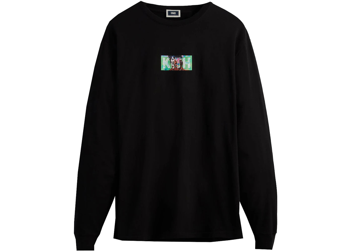 Kith Ludovic Nkoth Classic Logo L/S Tee Black