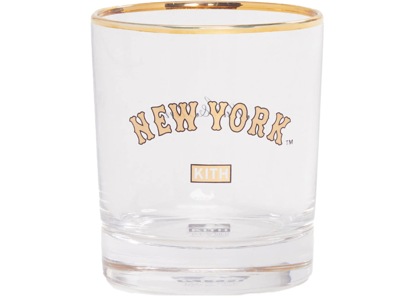 Kith MLB for New York Mets Whiskey Glass Multi