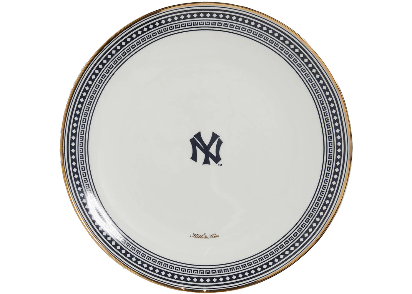Kith MLB for New York Yankees 11" Plate Sandrift