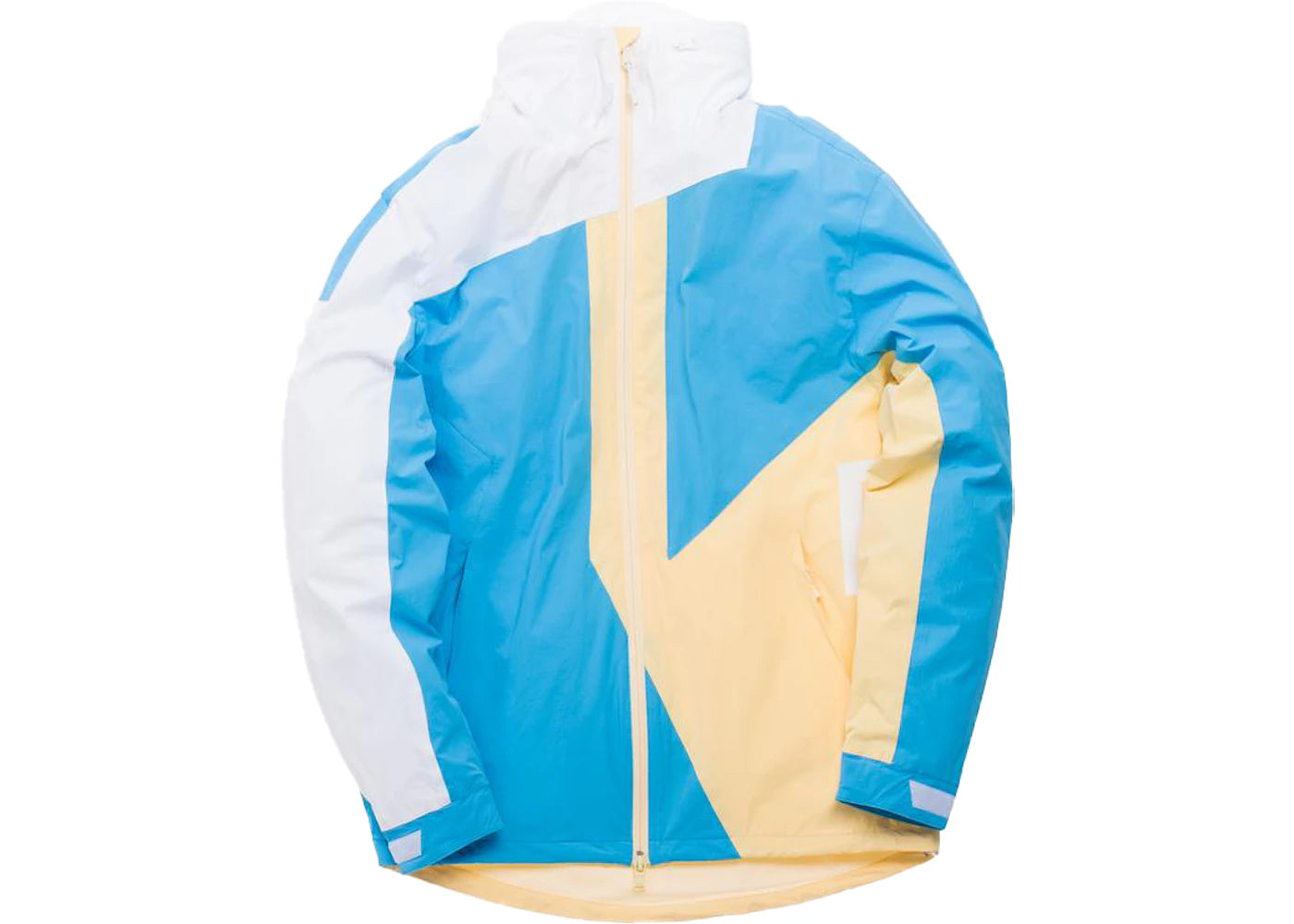 Kith Madison Jacket Sky Blue/Pale Yellow/White