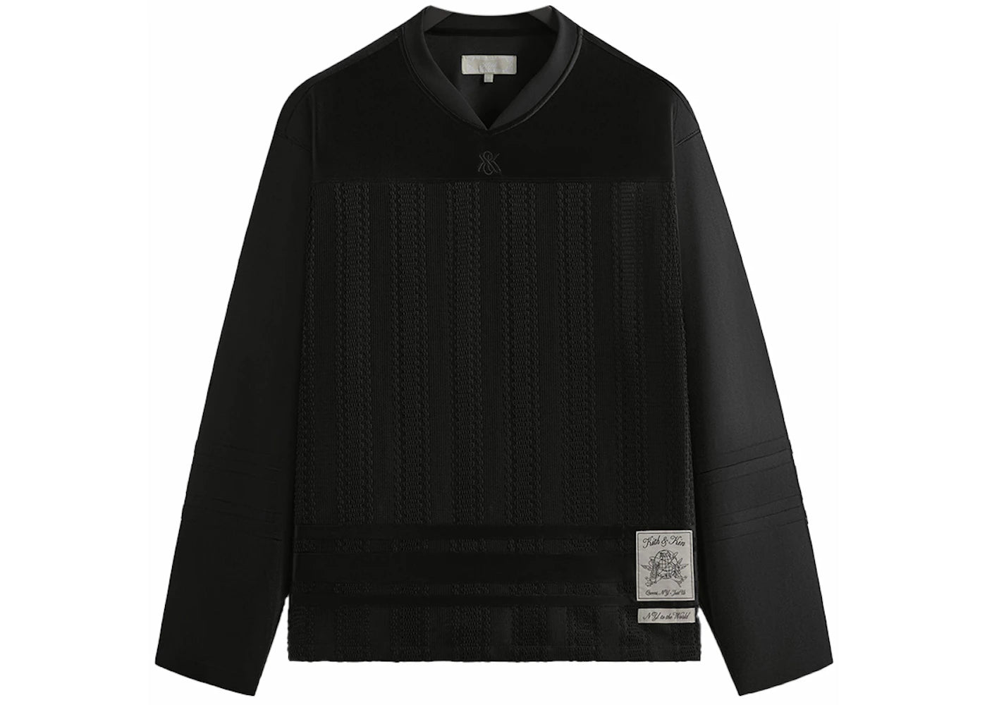 Kith Malik Lace Combo Jersey Black