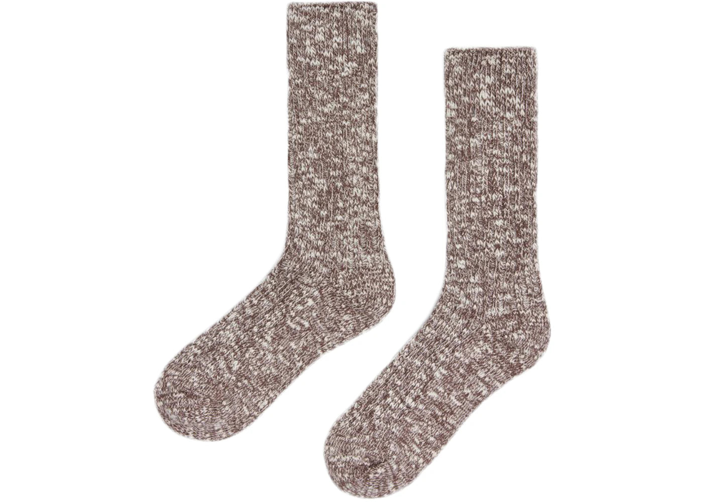 Kith Marled Crew Socks Dusty Mauve