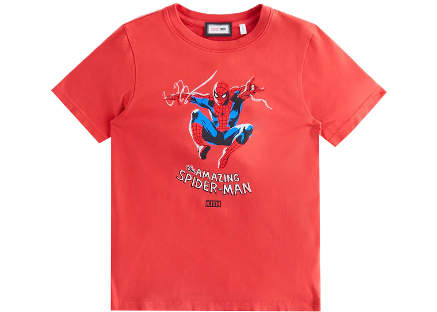 Kith Marvel Kids Spider-Man Amazing Spiderman Vintage Tee Retro