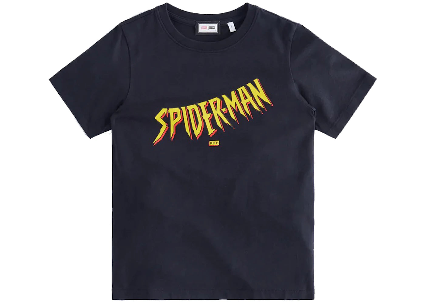 Kith Marvel Kids Spider-Man Timeline Classic Tee Black
