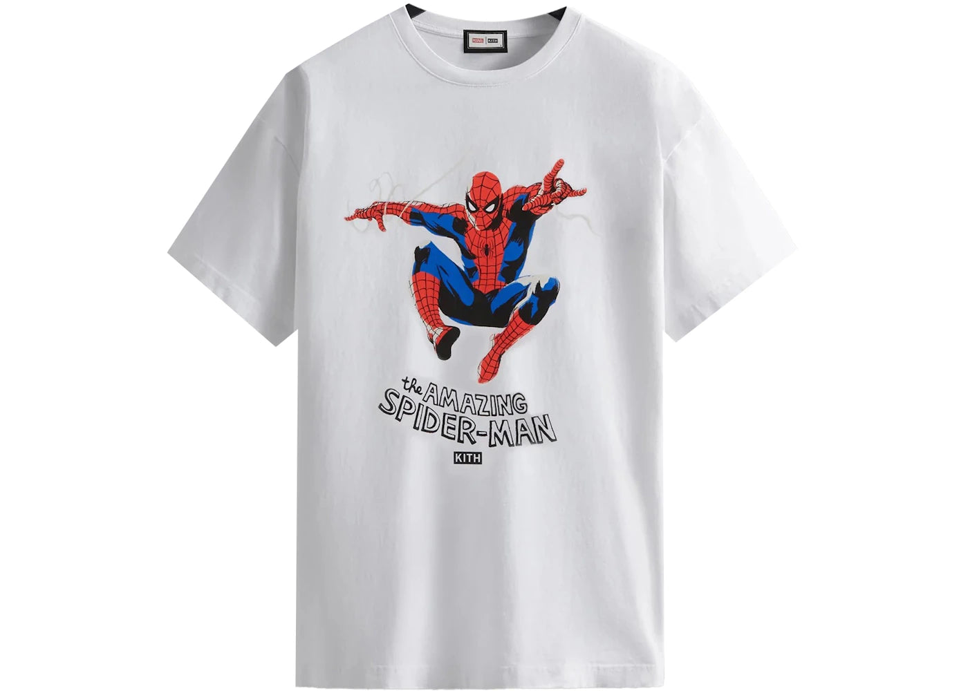 Kith Marvel Spider-Man Amazing Spider-Man Tee White