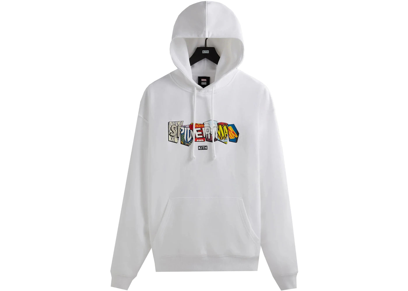 Kith Marvel Spider-Man Comic Covers Hoodie White