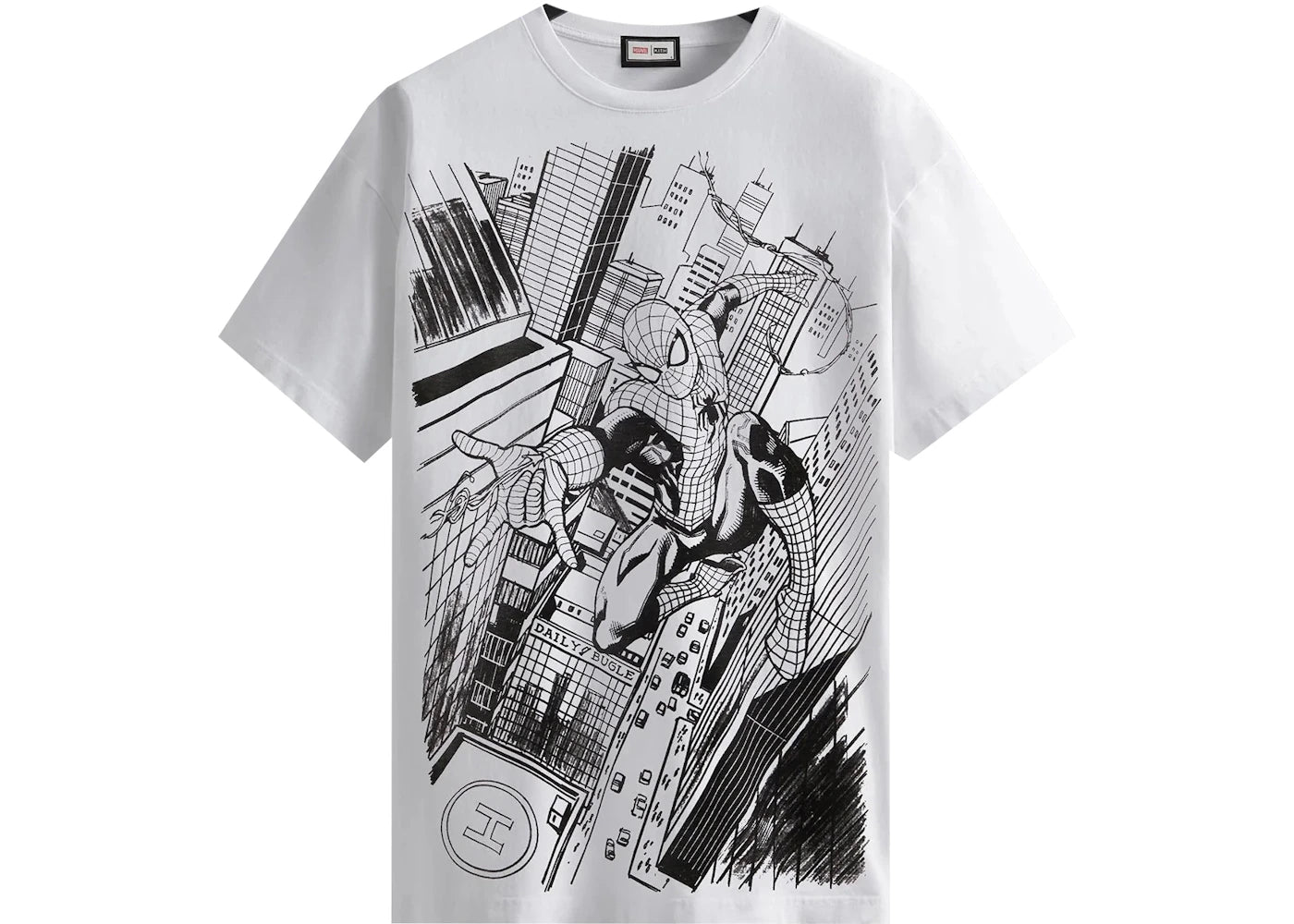Kith Marvel Spider-Man Doctor Octopus Vintage Tee White