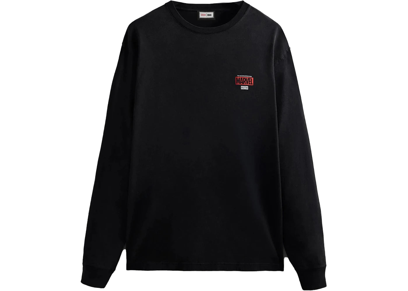 Kith Marvel Spider-Man Timeline L/S Tee Black