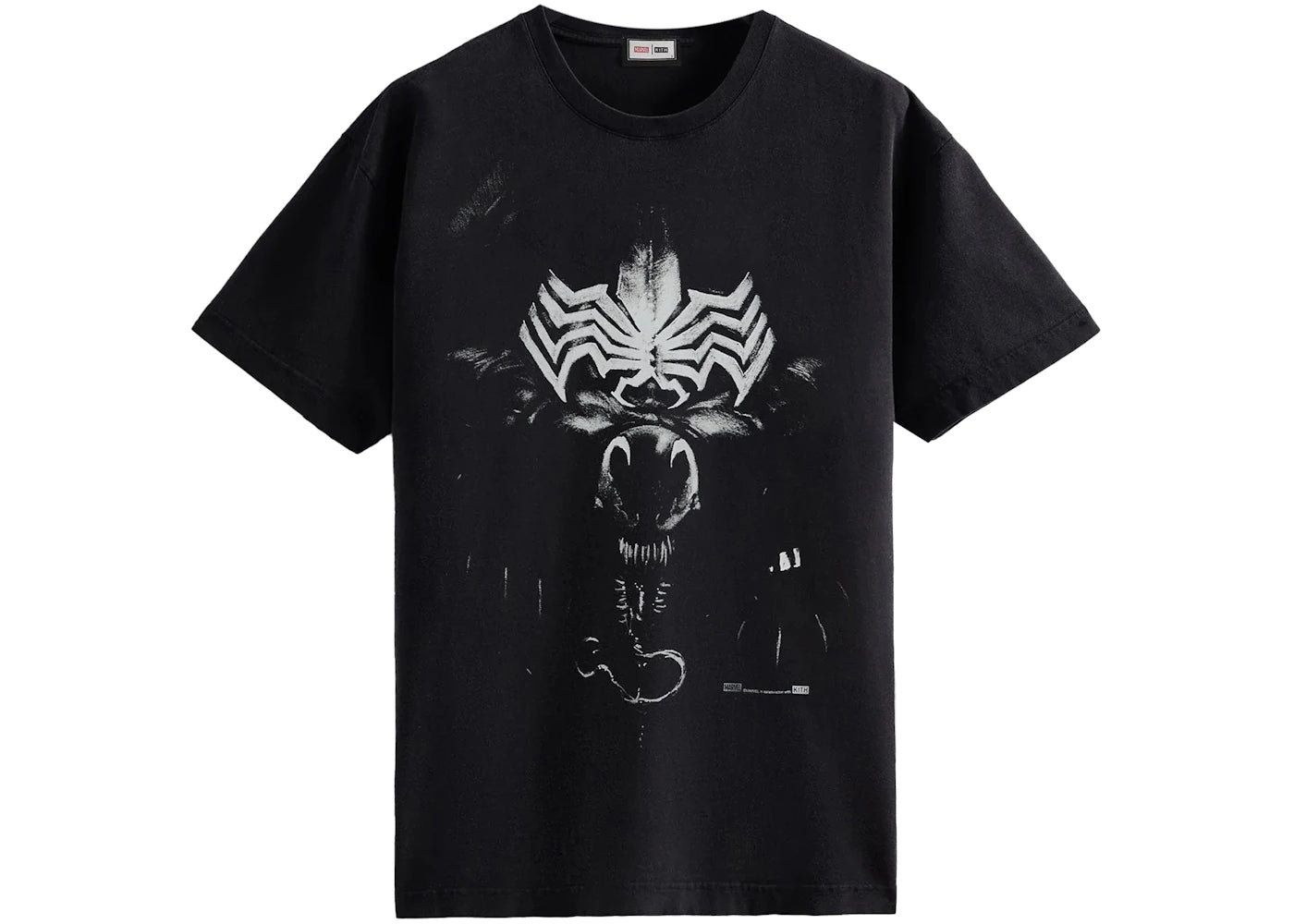 Kith Marvel Spider-Man Venom Vintage Tee Black
