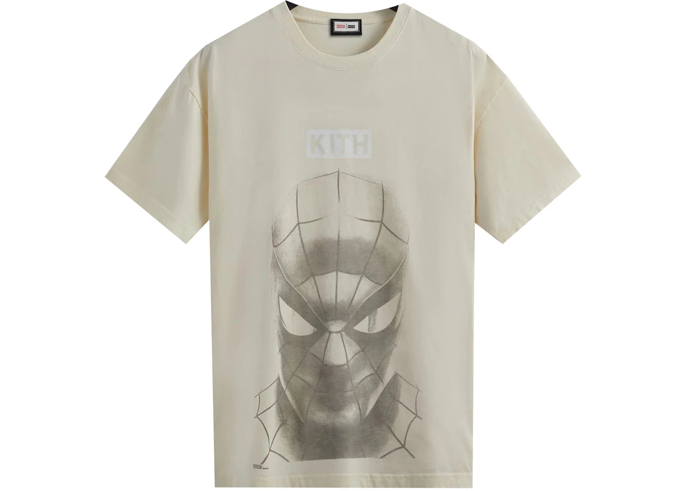 Kith Marvel Spider-Man Vigilante Vintage Tee Sandrift