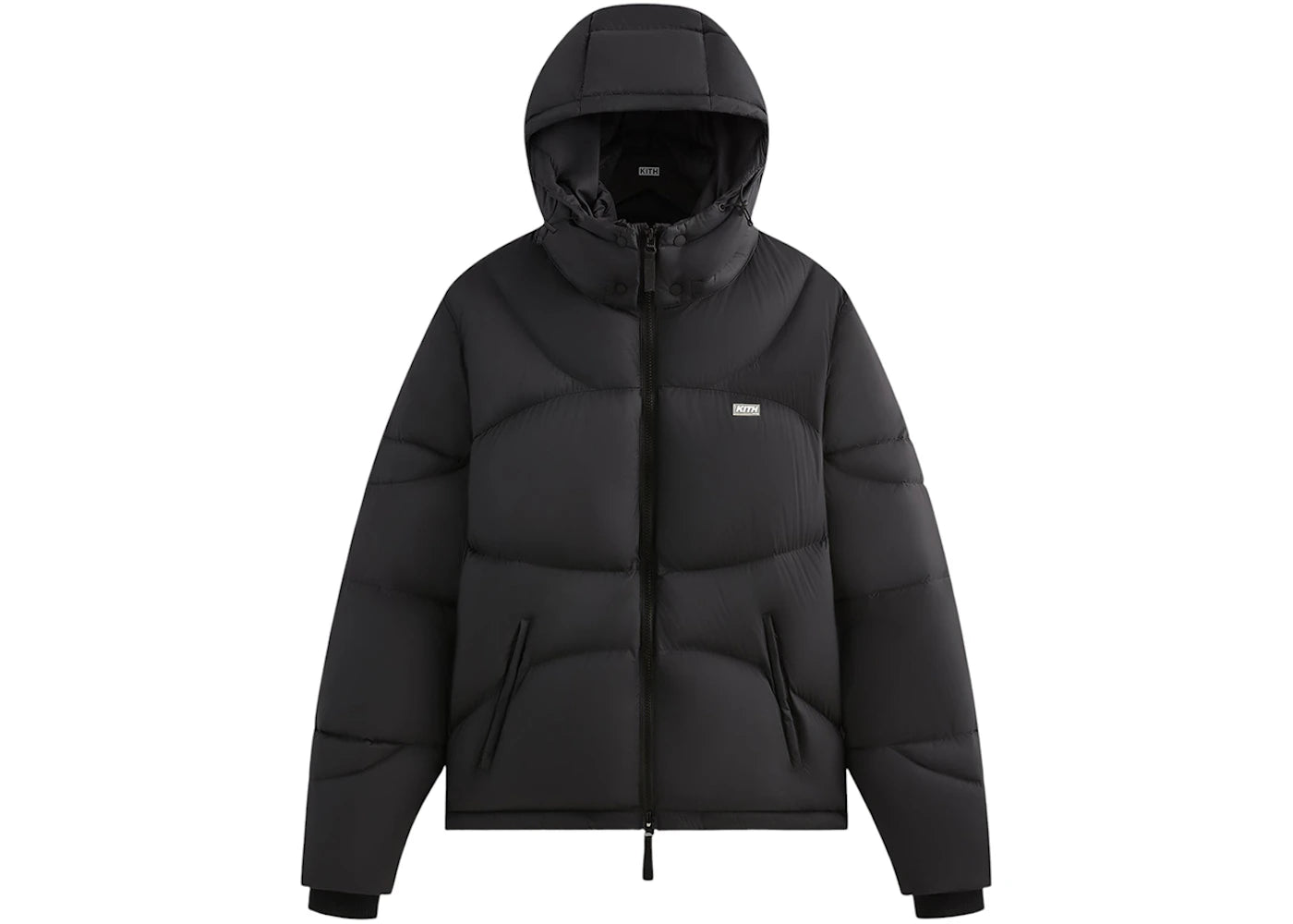 Kith Matte Stretch Taffeta Corey Puffer Black