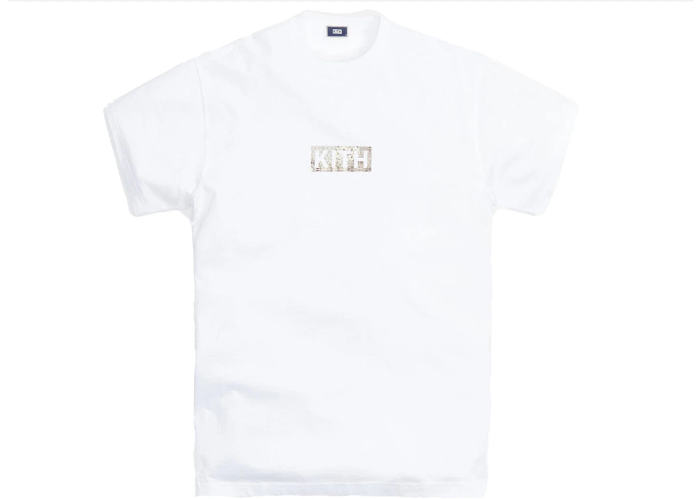 Kith Mauve Tile Classic Logo Tee White