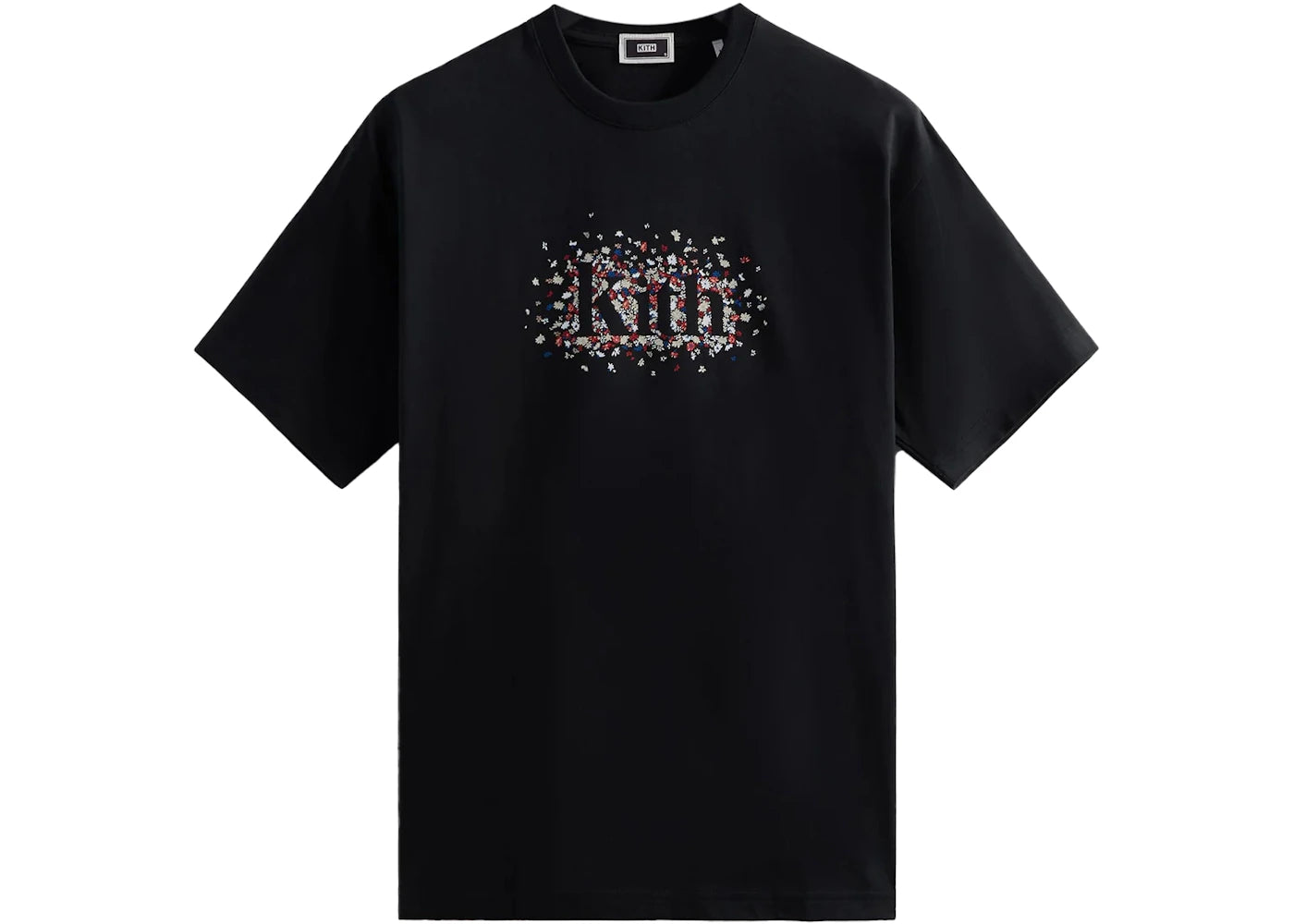 Kith Meadow Serif Tee Black