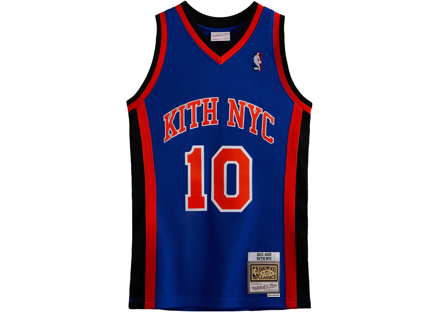 Kith Mitchell & Ness for New York Knicks 10 Year Jersey Multi