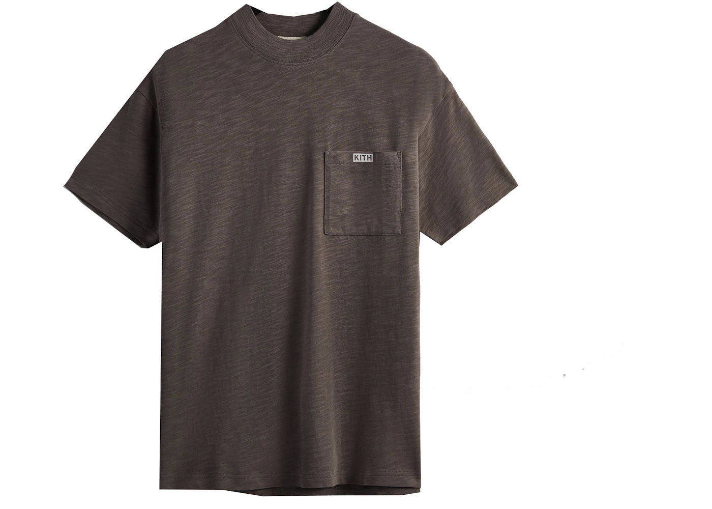Kith Mock Neck JFK Pocket Tee (SS22) Overcast