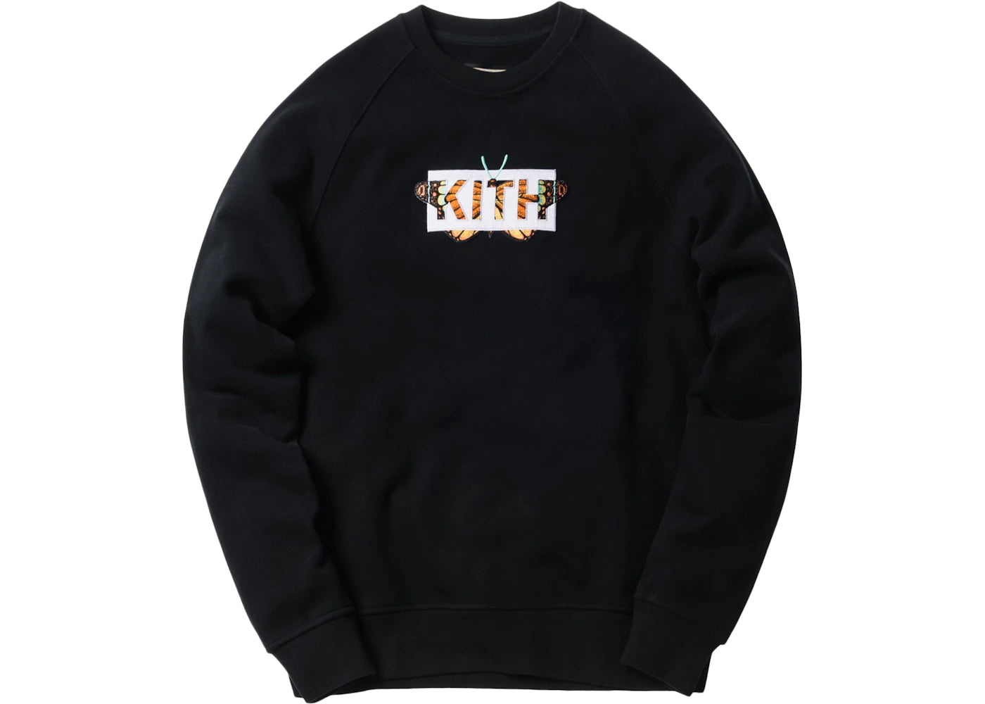 Kith Monarch Classic Logo Crewneck Black