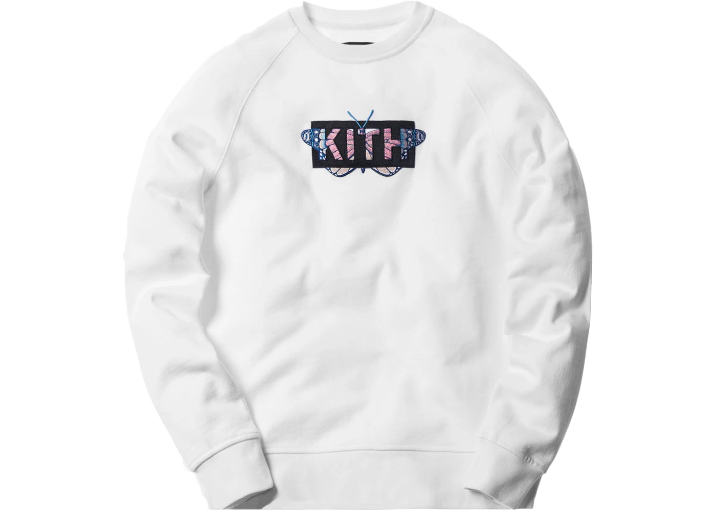 Kith Monarch Classic Logo Crewneck White