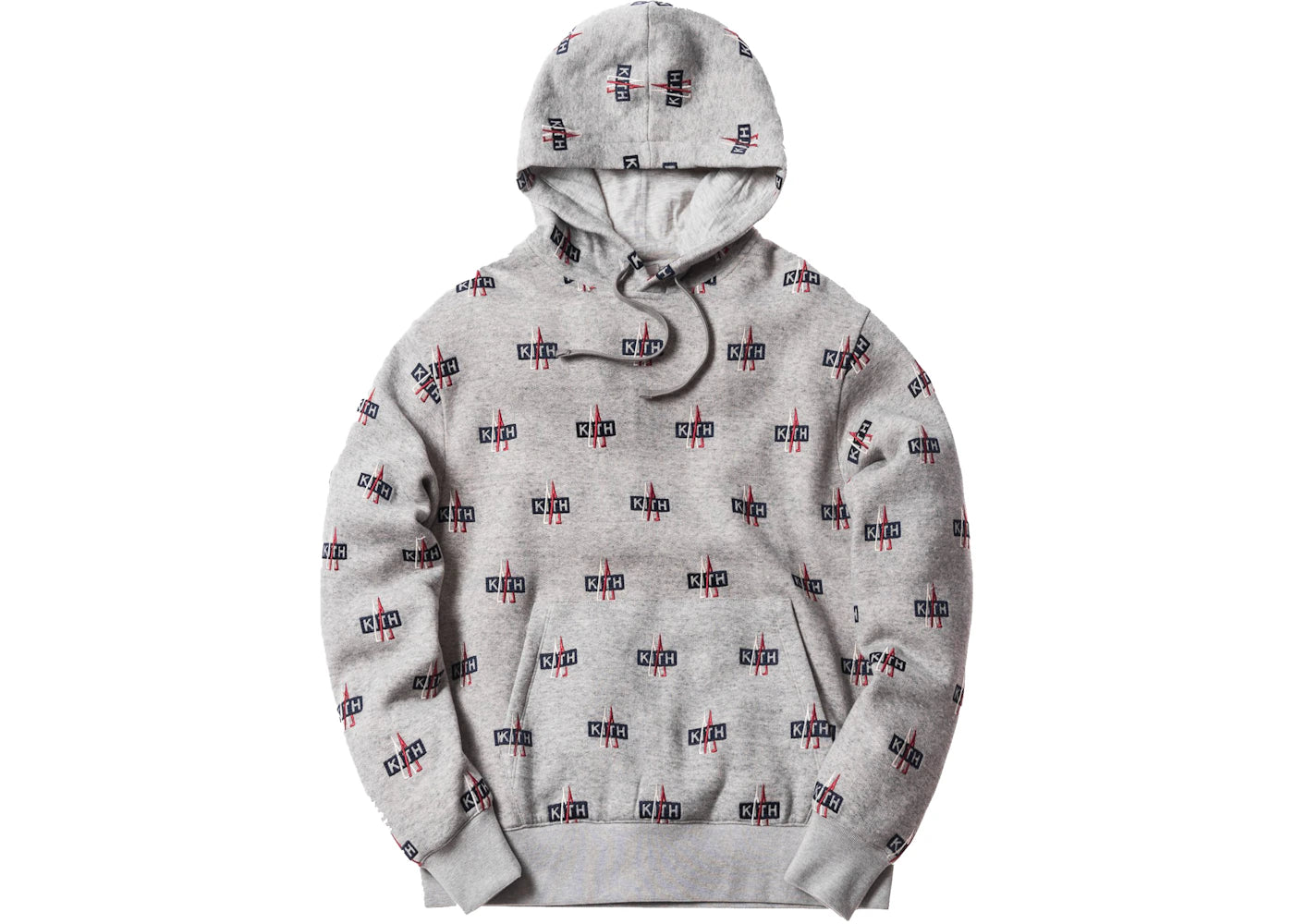 Kith Moncler Hoodie Grey