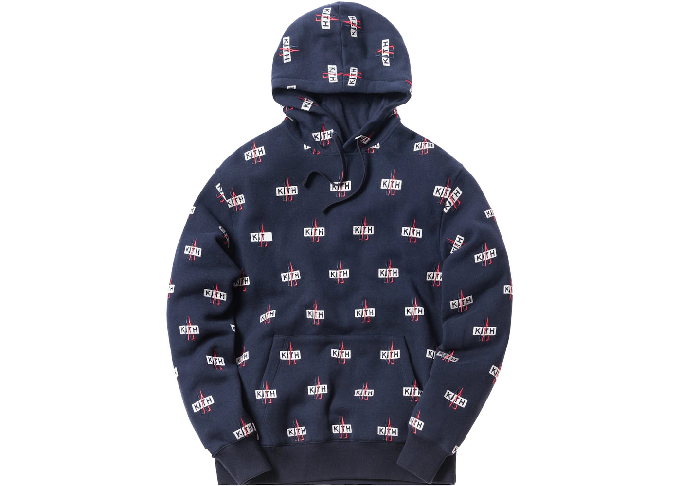 Kith Moncler Hoodie Navy