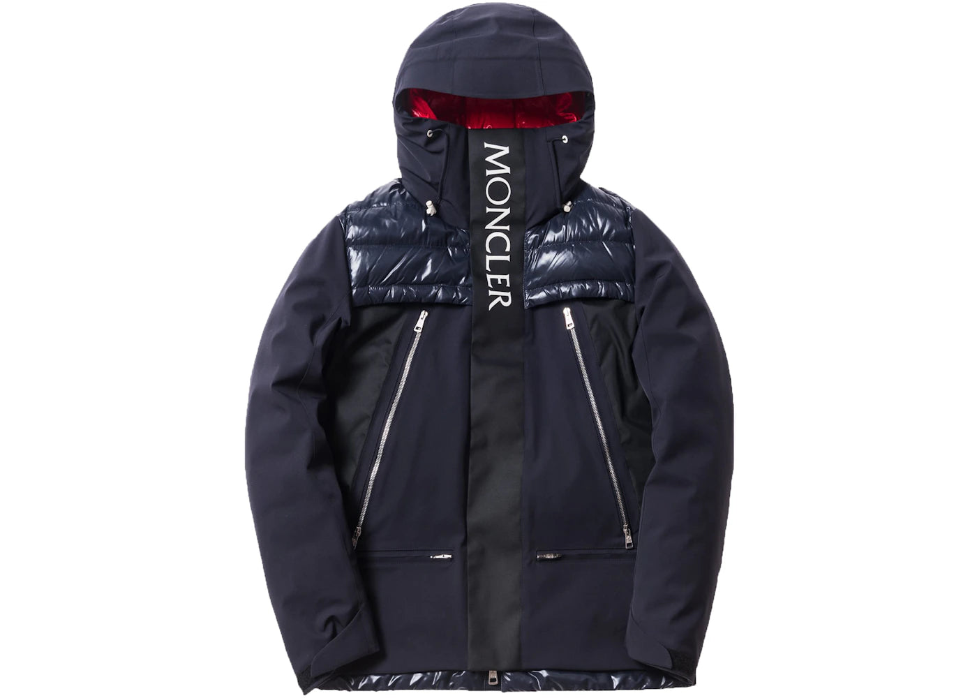 Kith Moncler Parrachee Long Down Jacket Navy
