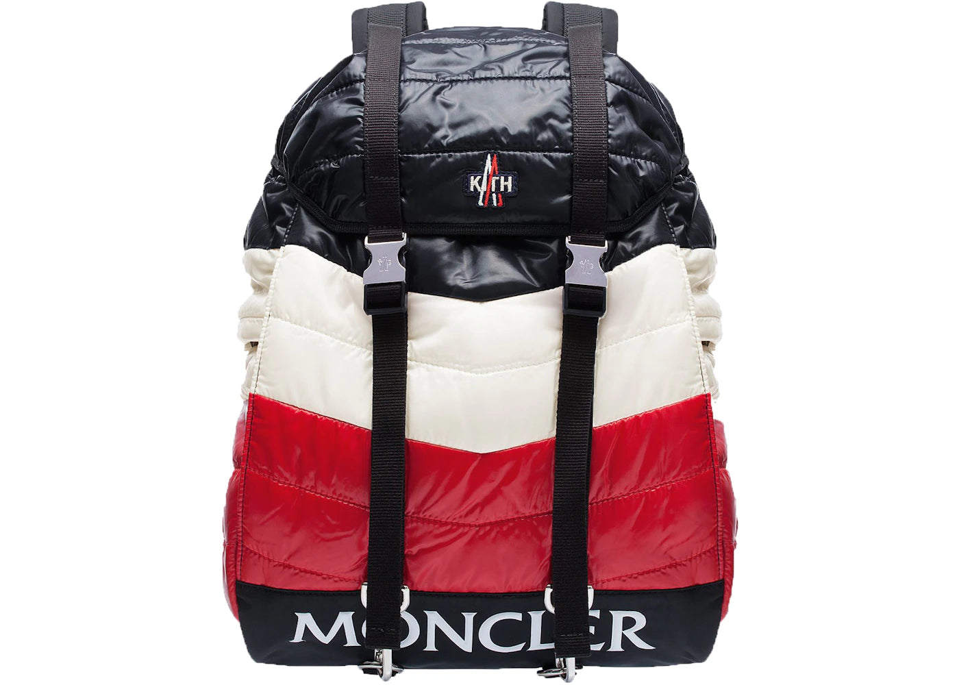 Kith Moncler Rucksack Navy/White/Red