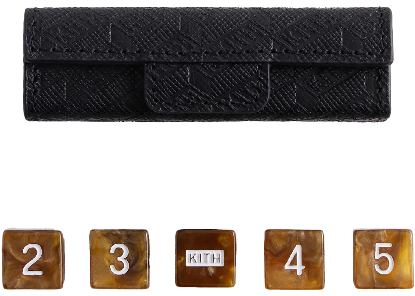 Kith Monogram Dice Set Black