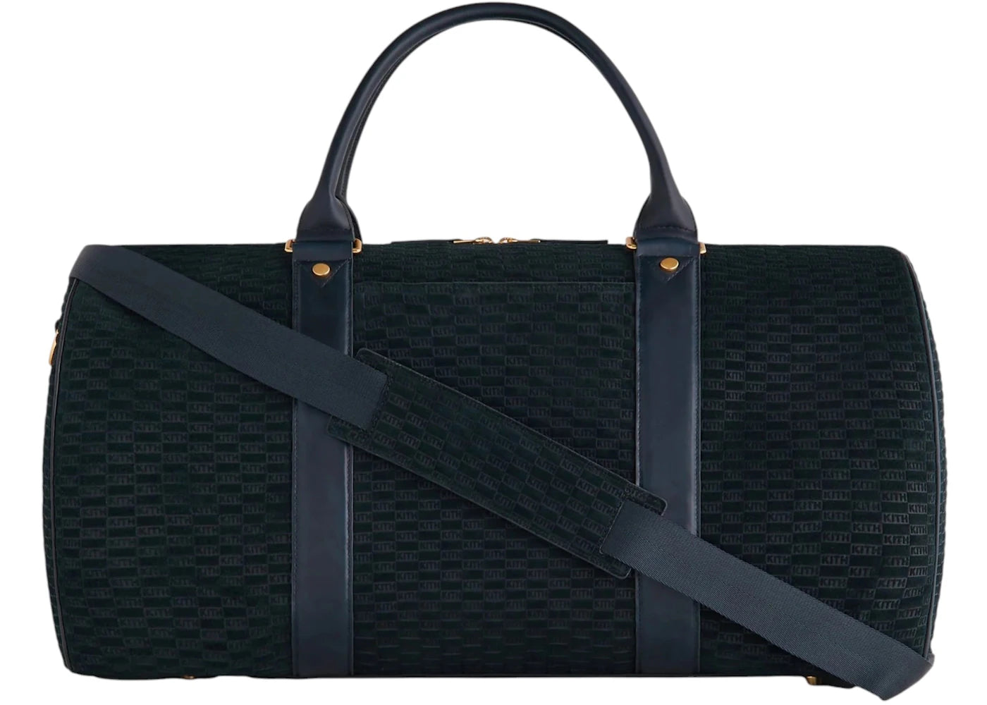 Kith Monogram Suede Traveler K55 Bag Stadium