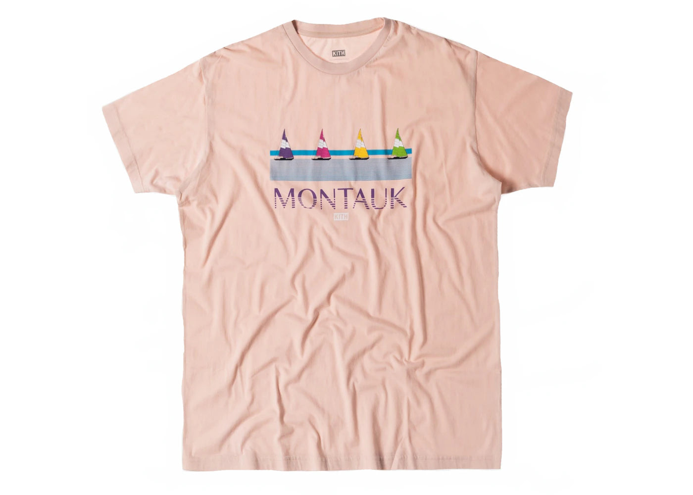 Kith Montauk Sailing Tee Pink