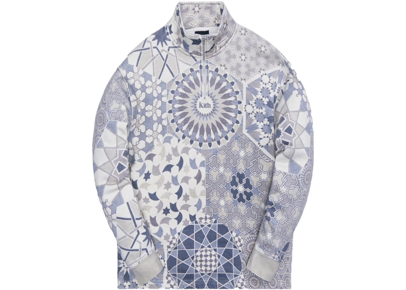 Kith Moroccan Tile Quarter Zip Canvas
