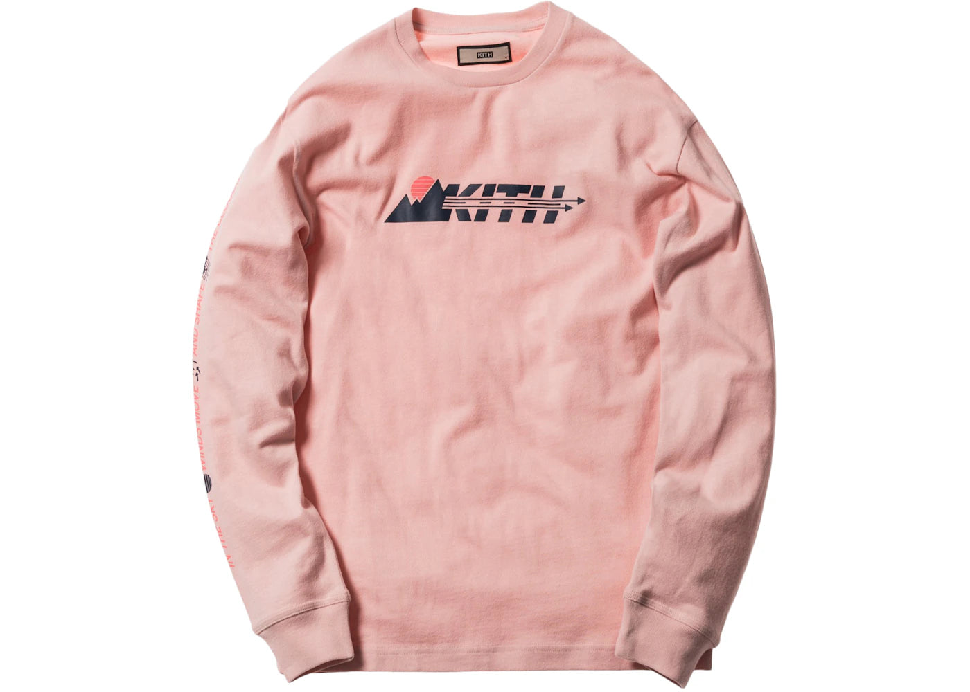Kith Mountain L/S Tee Pink