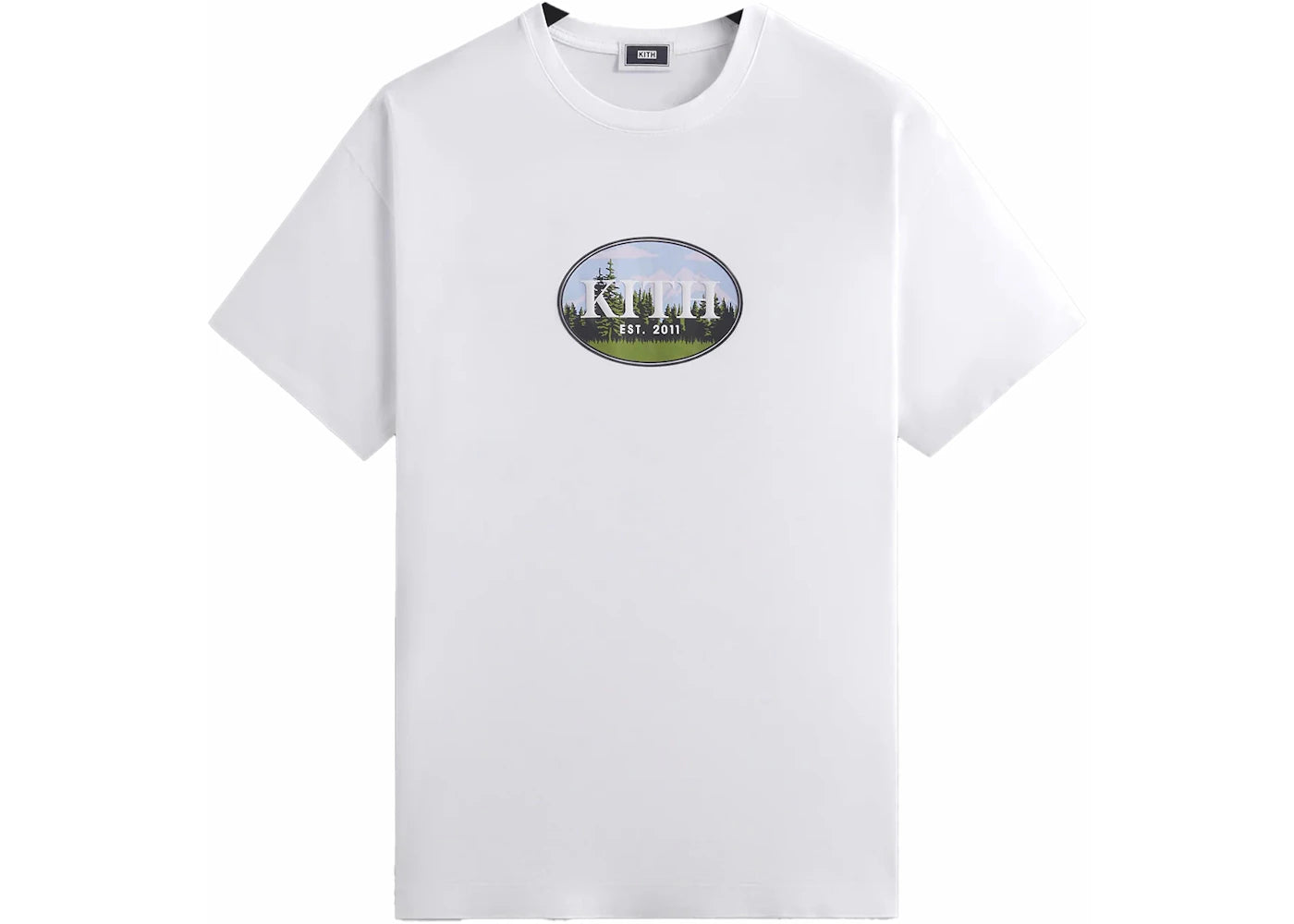 Kith Mountain Scene Tee White