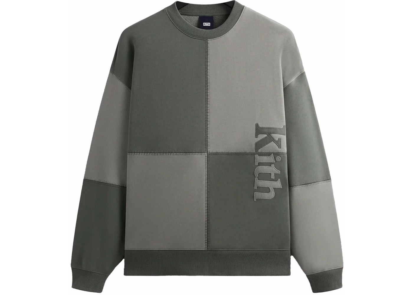 Kith Multi Panelled Nelson Crewneck Haze