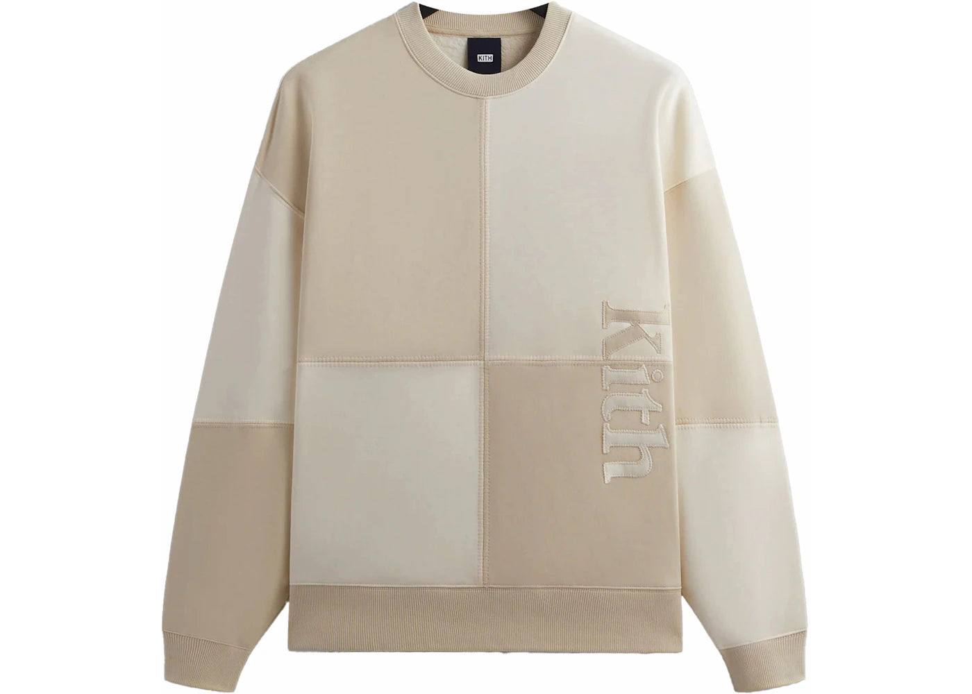 Kith Multi Panelled Nelson Crewneck Sandrift