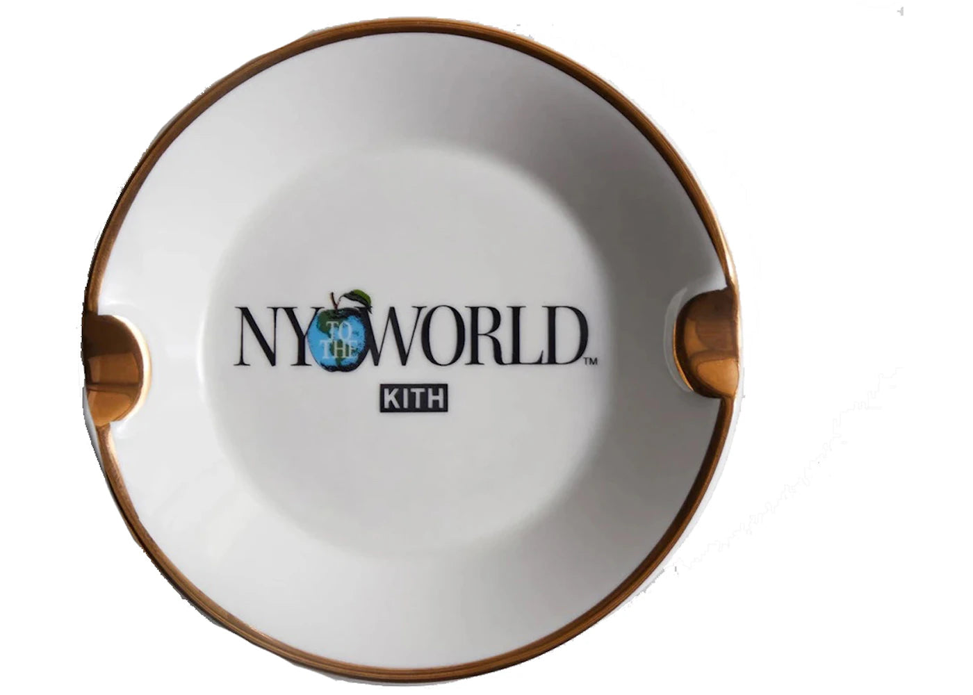Kith NY To The World Ashtray White