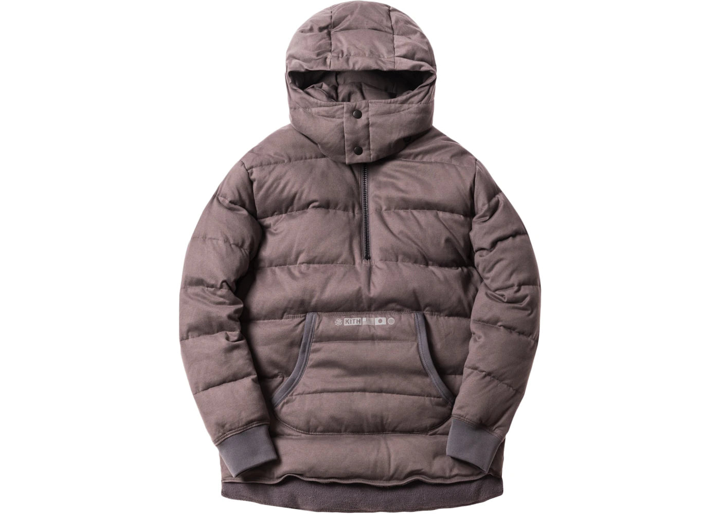 Kith Nakameguro Quarter Zip Pullover Cinder