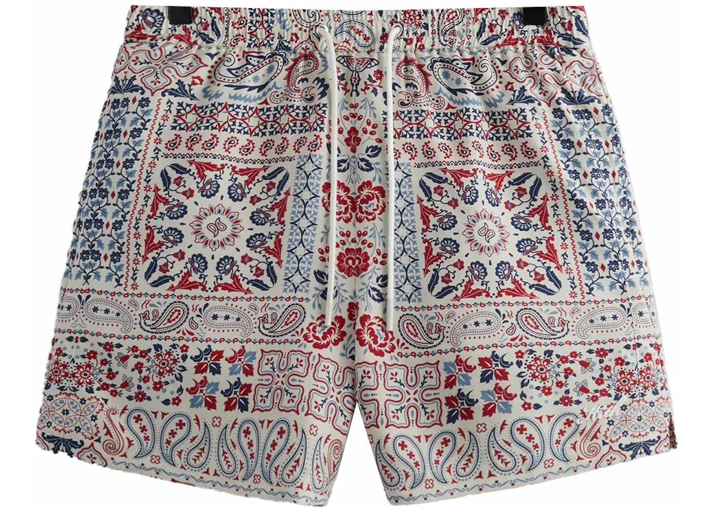 Kith Needlepoint Print Active Short Sandrift