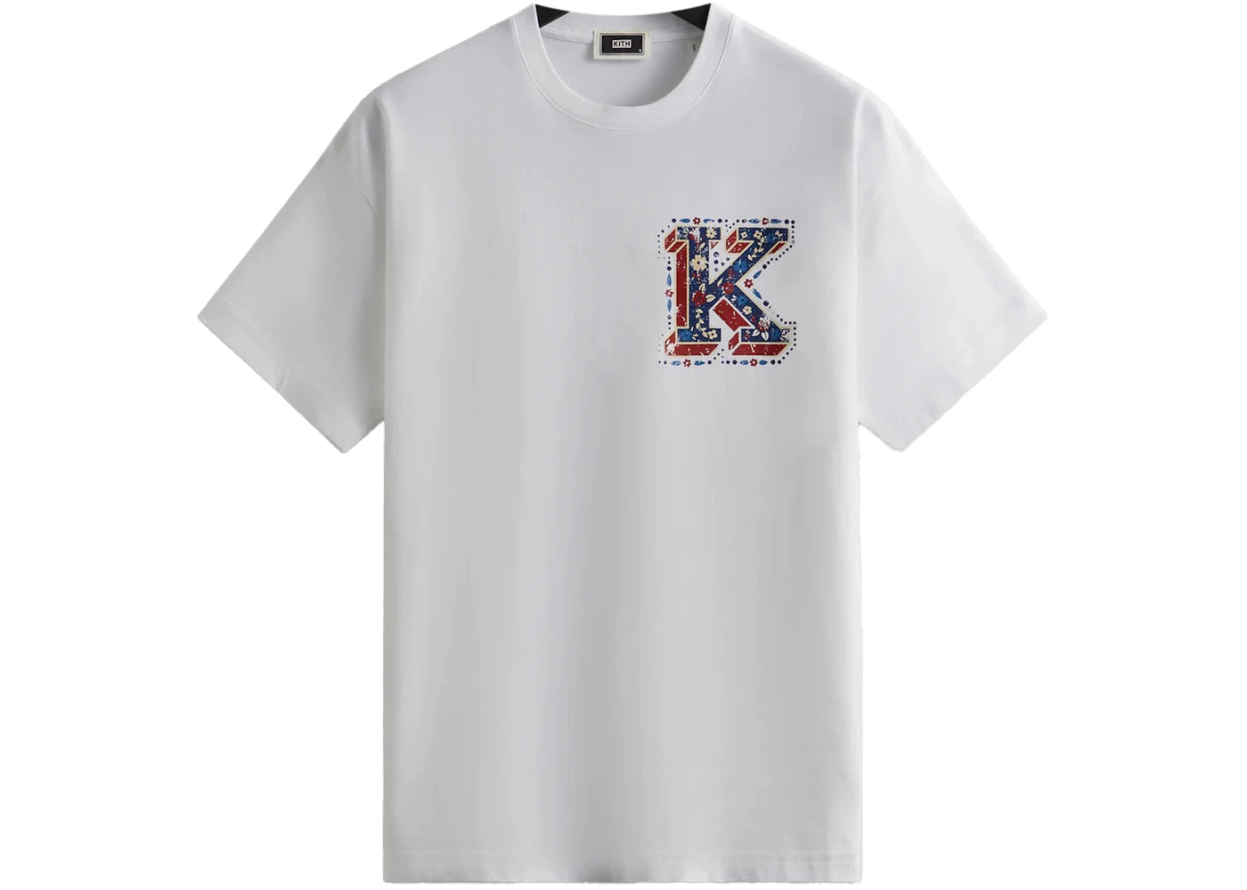 Kith Needlepoint Vintage Tee White