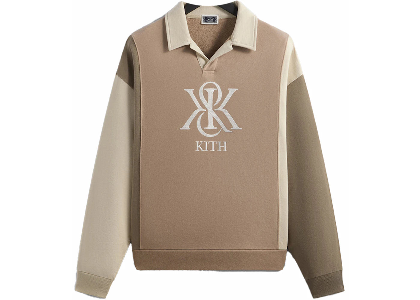 Kith Nelson Collared Pullover Malt