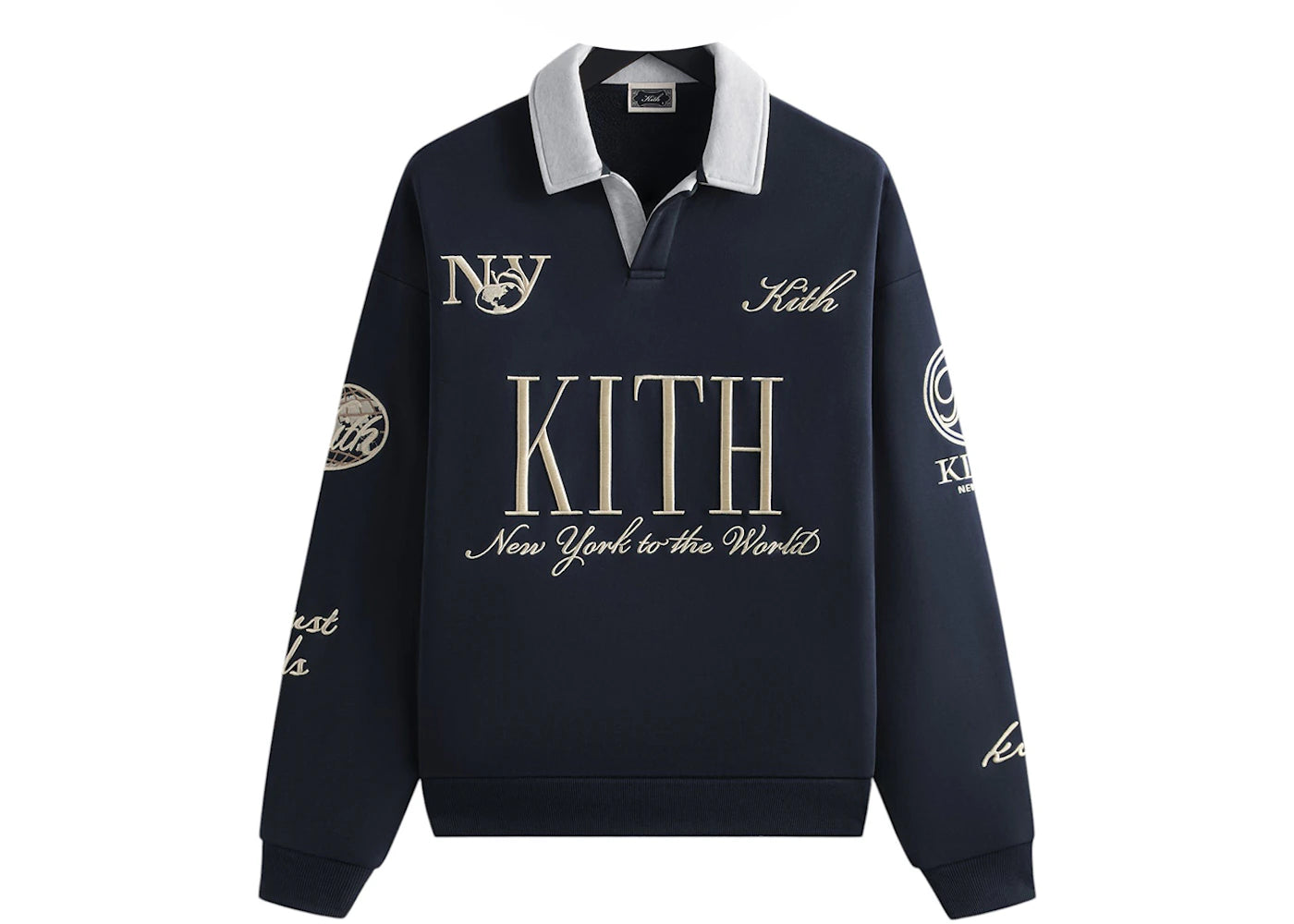 Kith Nelson Collared Pullover Nocturnal