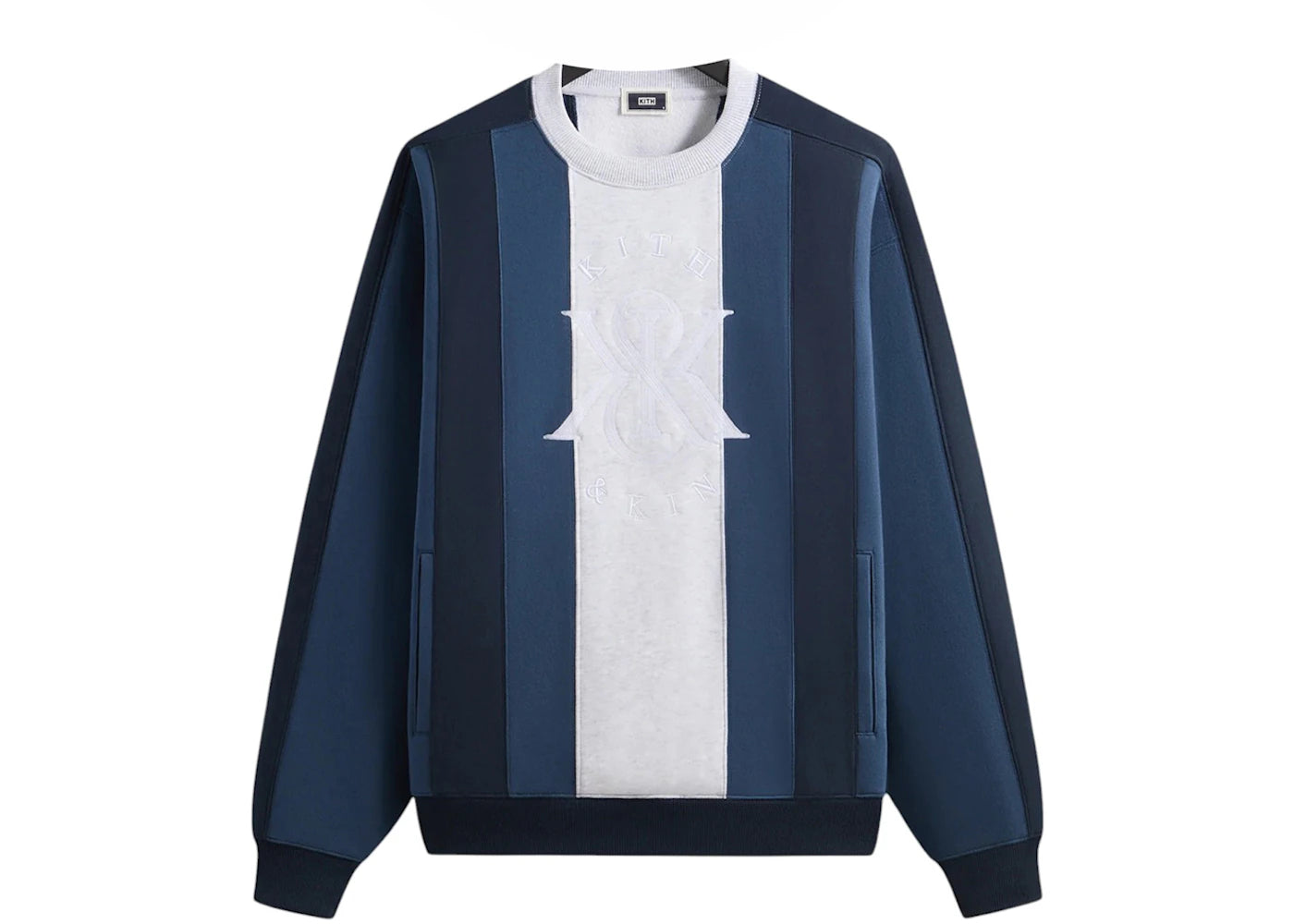 Kith Nelson Panelled Crewneck Wave