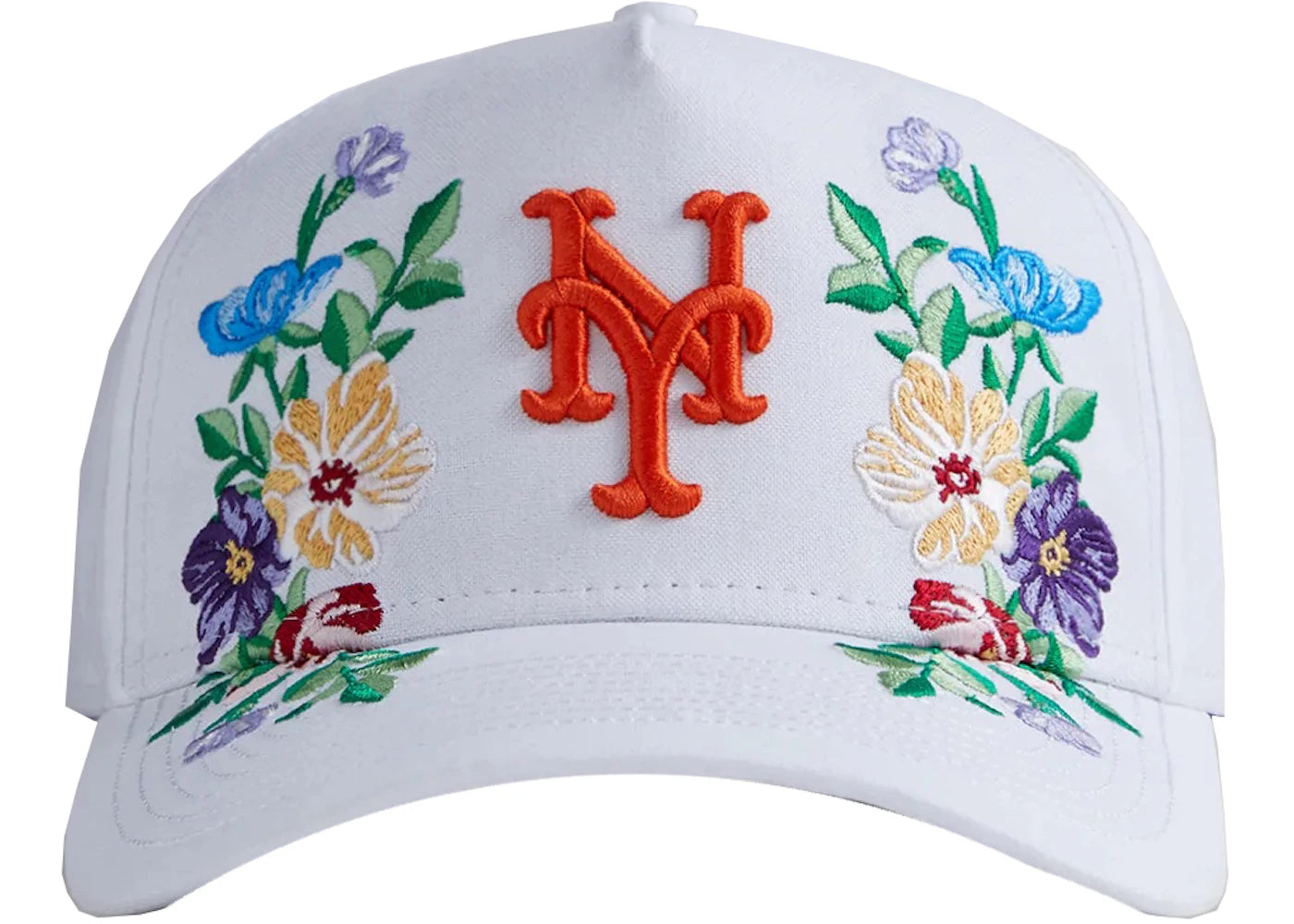 Kith New Era Mets Floral Oxford Pinch Crown Sandrift