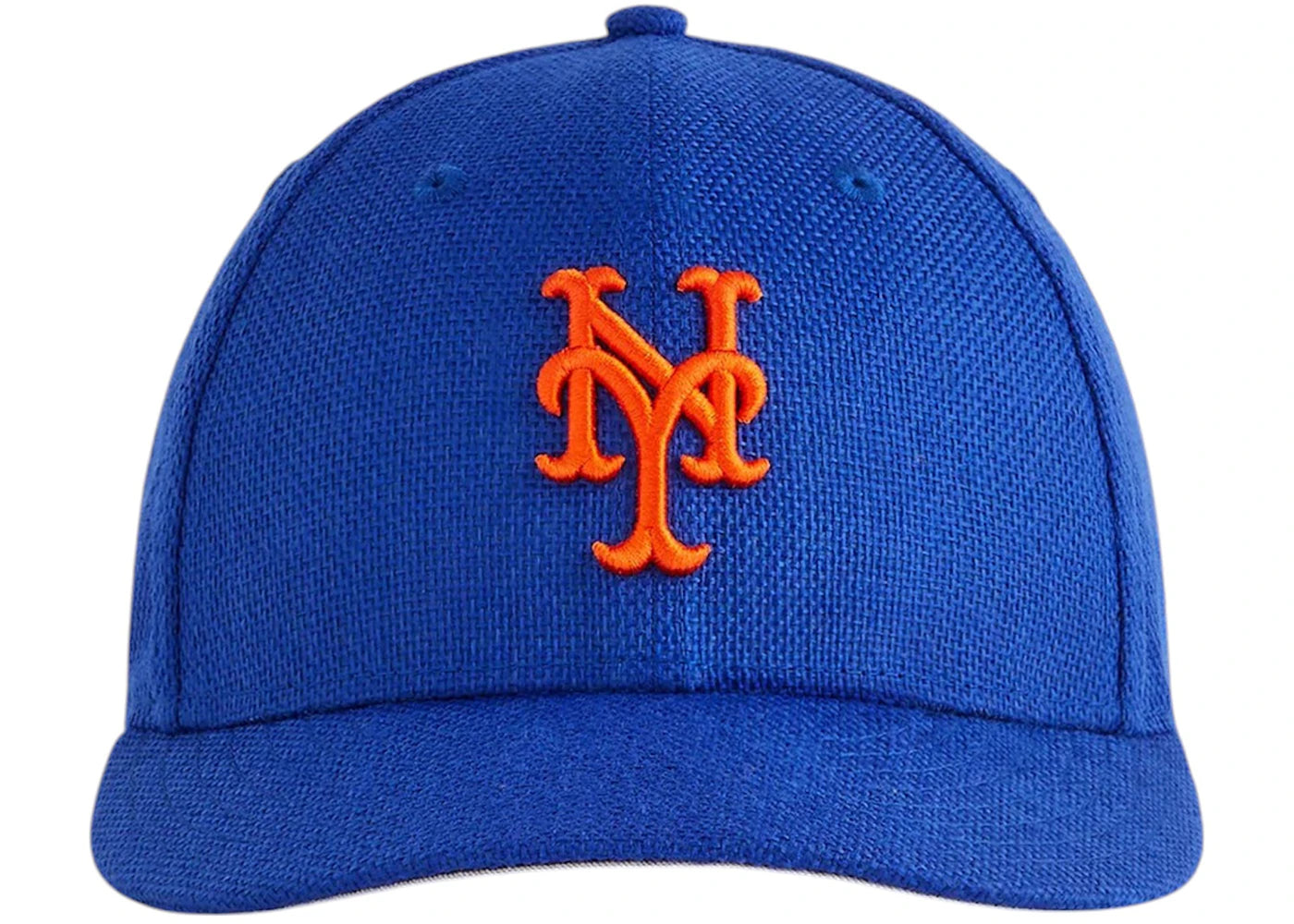 Kith New Era New York Mets Raffia Low Profile 59FIFTY Fitted Cap Royal