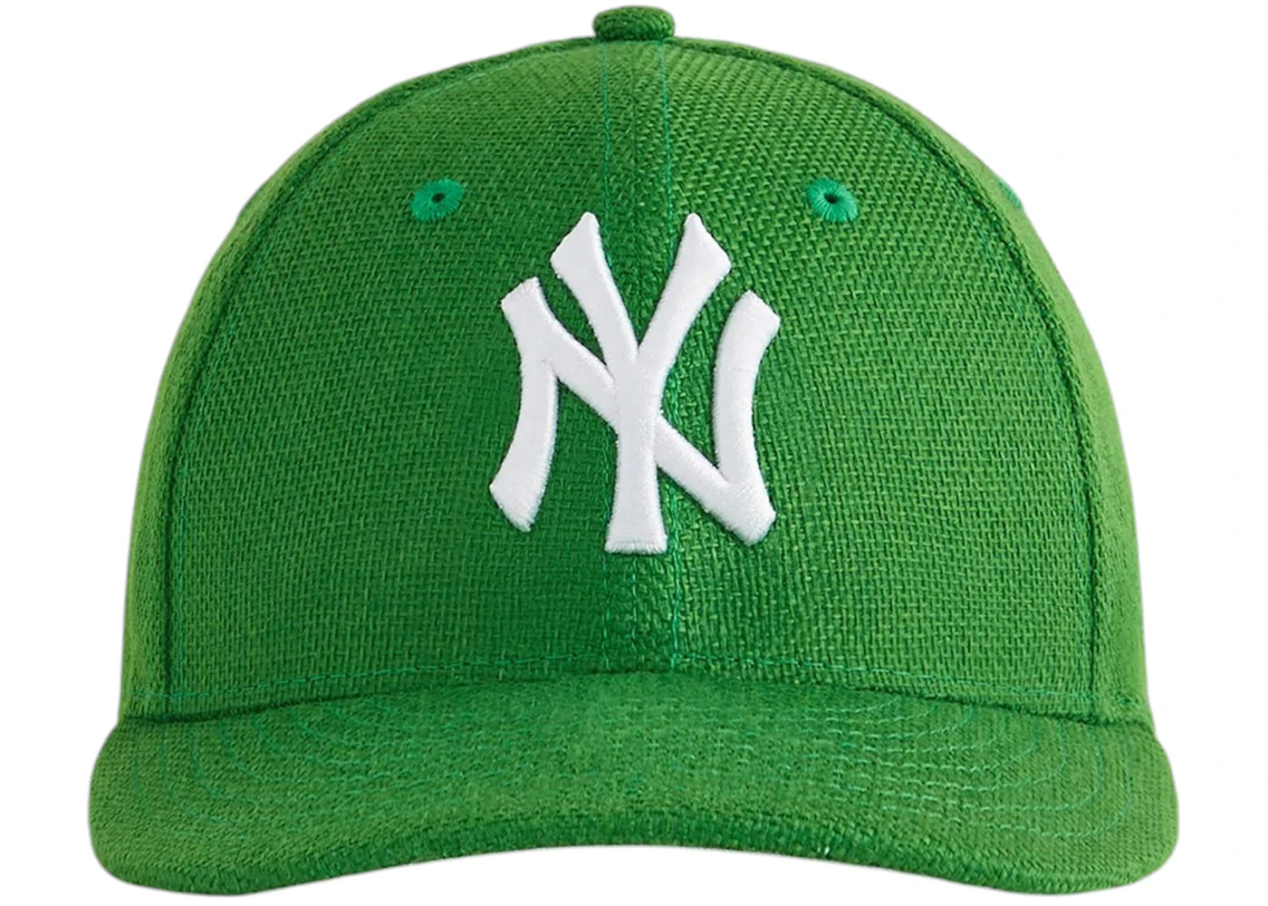 Kith New Era New York Yankees Raffia Low Profile 59FIFTY Fitted Cap Newt