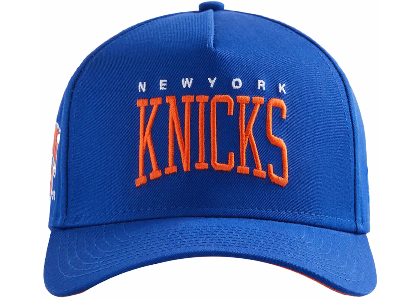 Kith New Era The New York Knicks Cotton 9Forty A-Frame Snapback Royal