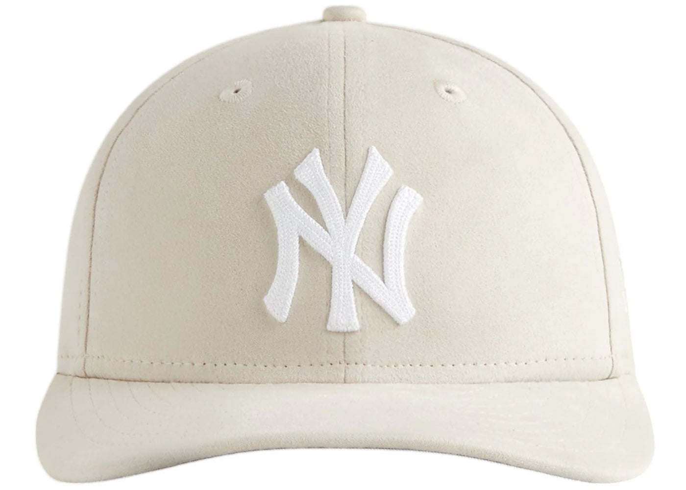 Kith New Era The New York Yankees Microsuede 59Fifty Low Profile Fitted Sandrift