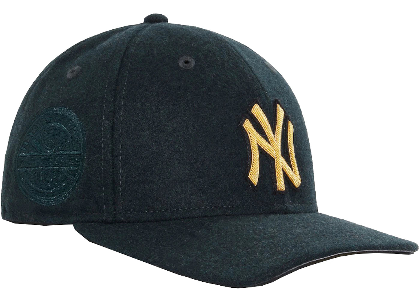 Kith New Era for New York Yankees Bullion 600 GSM Wool Melton Fitted Hat Stadium