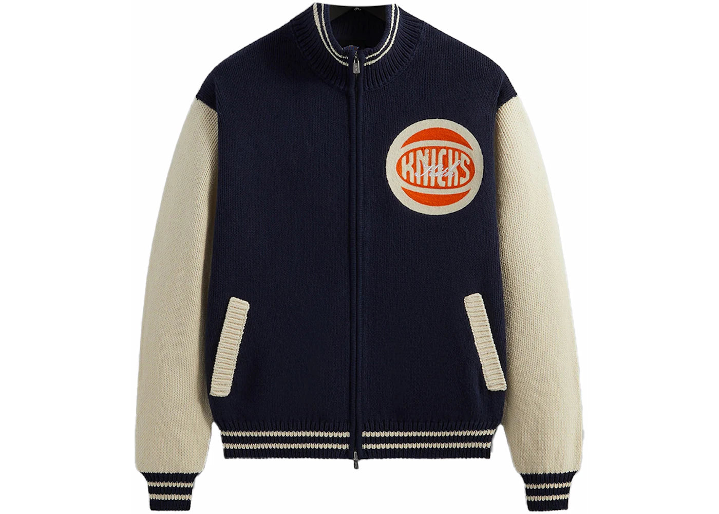 Kith New York Knicks Full Zip Sweater Nocturnal