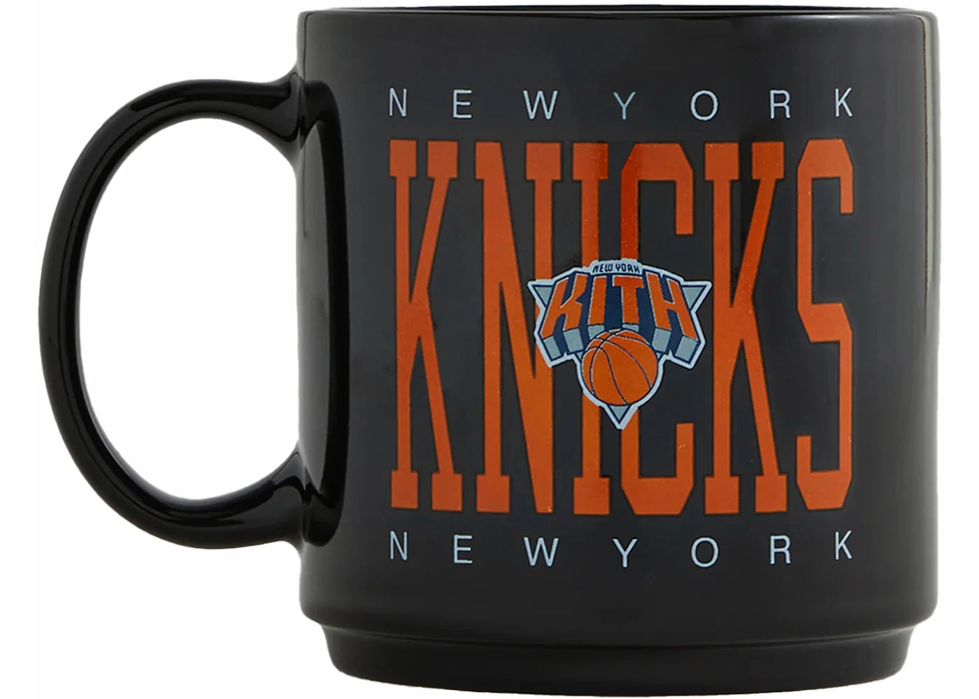 Kith New York Knicks Home Court Mug Black